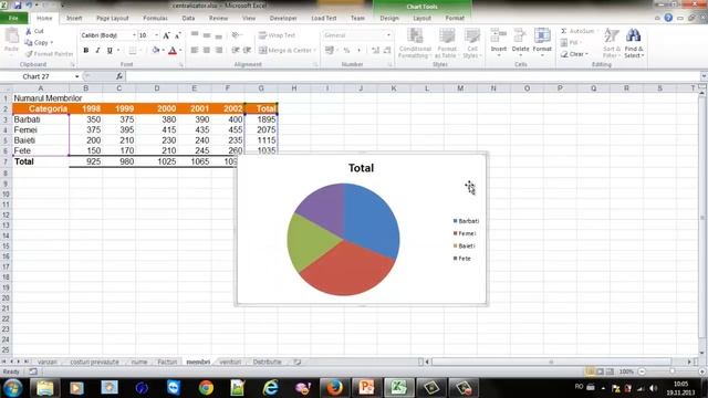 Tutorial Excel - 7. Grafice смотреть онлайн