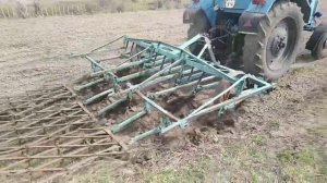 Когда лучше культивировать. Пробная культивация на огороде перед выездом в поле. Мтз-80. 06.04. 202