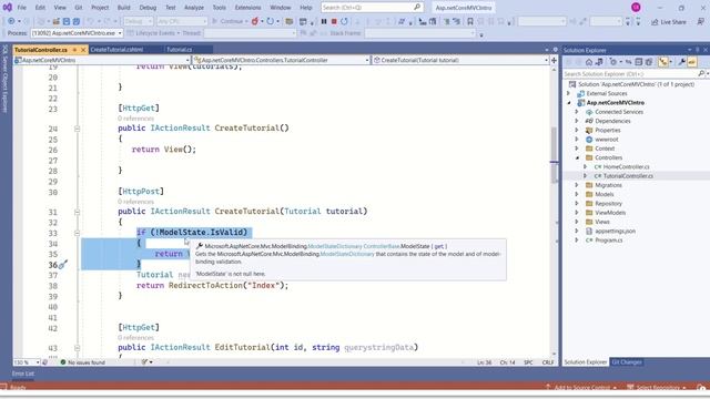 Model validation in asp.net core MVC | Asp.net core MVC | Client side and server side validation смотреть онлайн