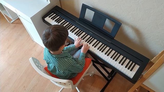 Как я играю на фортепиано "Веселых гусей" смотреть онлайн