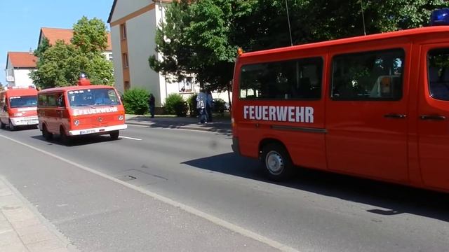 Festumzug Der Freiwilligen Feuerwehr Haldensleben