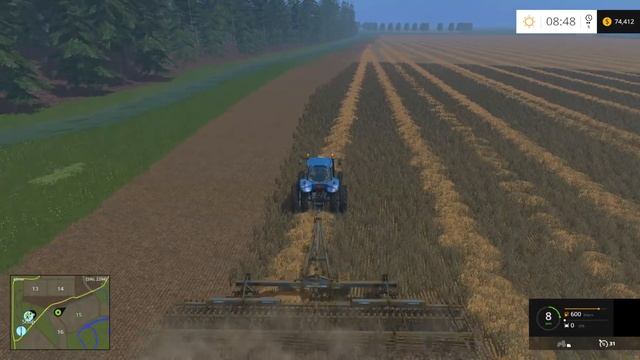 Farming Simulator 15 MP Monchwinkel E4 - T8.330 and Cultivating смотреть онлайн