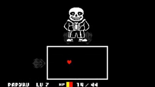 UF Sans Fight on Game Maker: Studio. смотреть онлайн