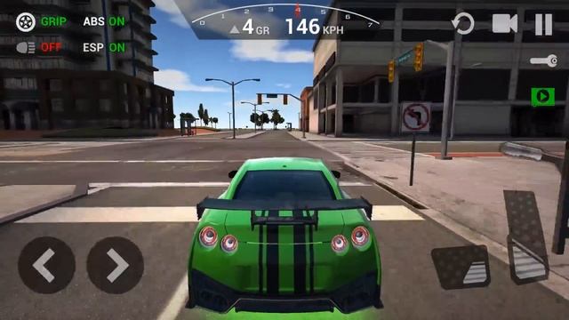 Car Driving Simulator 3D - Nissan GTR New Car Unlocked Android GamePlay смотреть онлайн