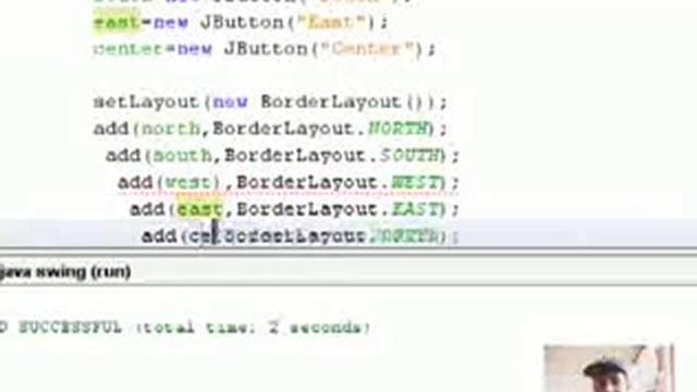 Netbeans JAVA Programming Tutorial BorderLayout Manager смотреть онлайн