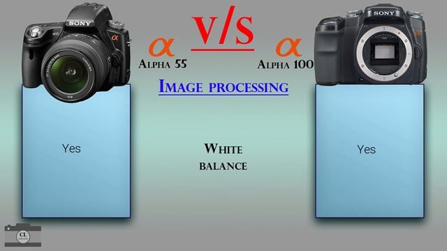 Sony Alpha 55 vs Sony Alpha 100 смотреть онлайн
