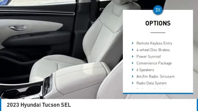 2023 Hyundai Tucson SEL Intense Blue in Chattanooga 23327 смотреть онлайн