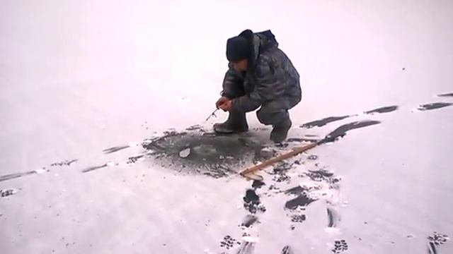 зимняя рабалка первый лед 30 ноября 2017 Загорье Бирюлево Западное