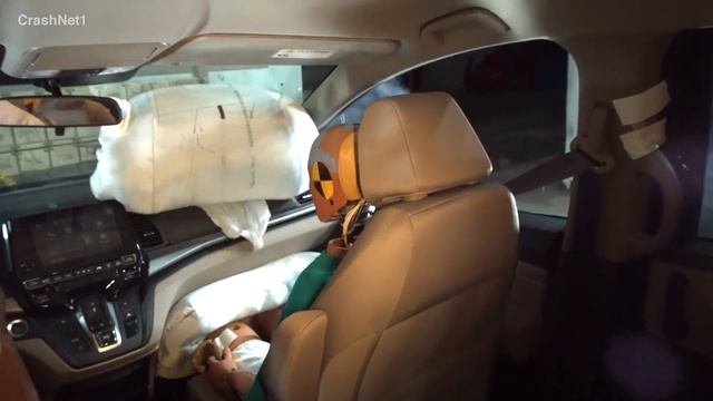 2018 Honda Odyssey Frontal Crash Test смотреть онлайн