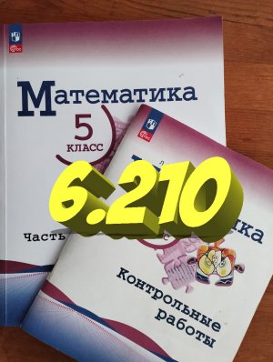 математика 5 класс номер 6.210