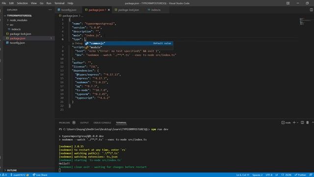 Học typeorm || Part 1 - Connecting DB смотреть онлайн