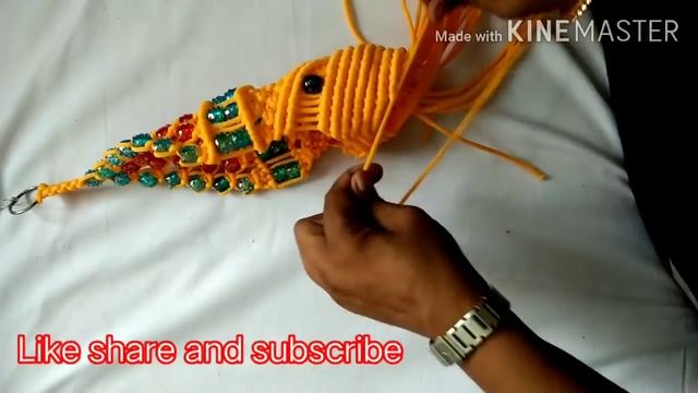 Macrame Ganesha New design/Macrame ka ganeshji смотреть онлайн