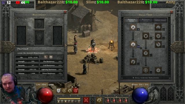 D2R Skills & Abilities - Prayer, Defensive Auras (Paladin)