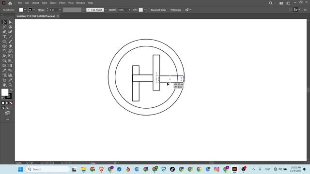 Designing a Professional GH Logo in Illustrator | Step-by-Step: Creating a GH Logo in Illustrator смотреть онлайн