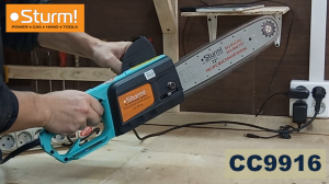 Безмасляная электропила Sturm CC9916 в РАБОТЕ. Обзор и распаковка