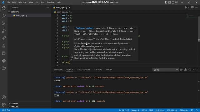 #12 Comparison Operators in python || Python Course for Absolutely Beginners смотреть онлайн