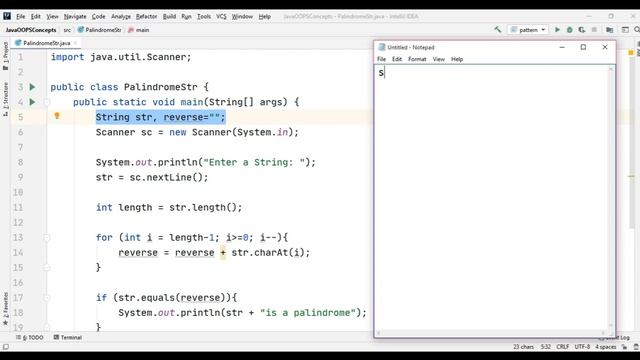 Write a Java program to check String is Palindrome or not. || Java Programming Tutorials смотреть онлайн
