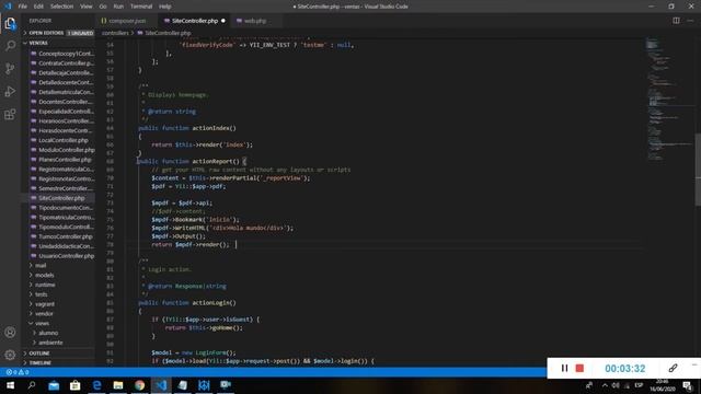 7.CREAR PDF EN YII2 FRAMEWORK/VISUAL CODE смотреть онлайн