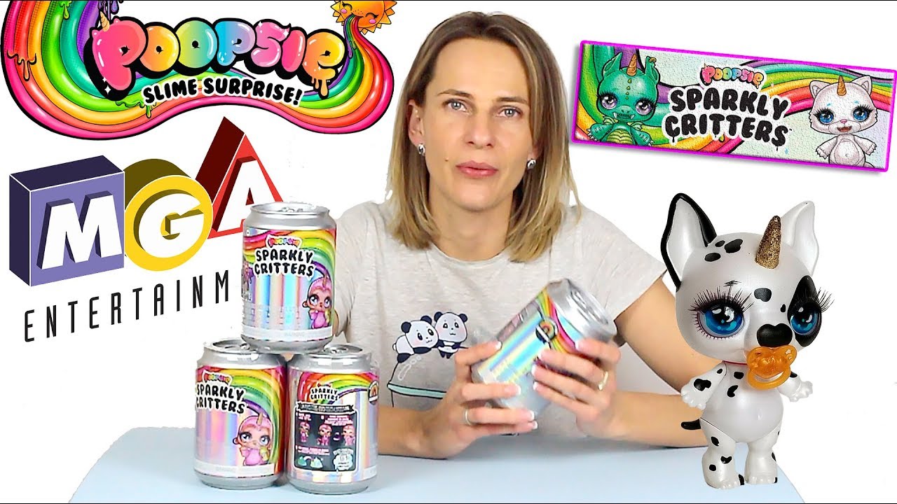 Обзор Единорог Poopsie Sparkly Critters 556992