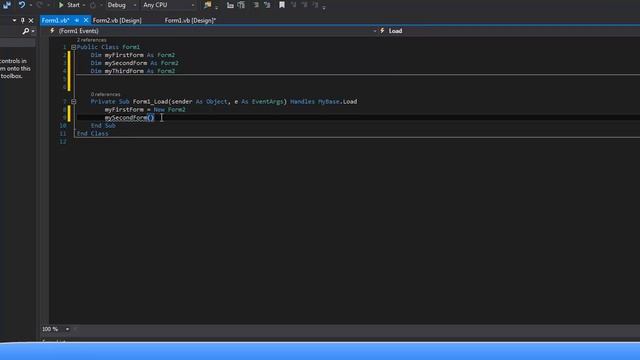 VB.NET : Creating Forms From Code смотреть онлайн
