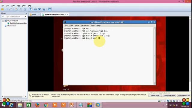 How to run Perl code in REDHAT смотреть онлайн