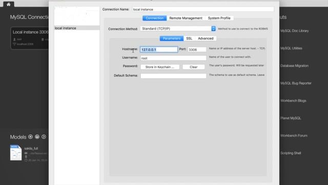 MySQL local database instance setup смотреть онлайн