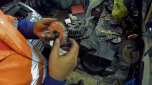 СНЯТИЕ, РЕМОНТ И УСТАНОВКА ГЕНЕРАТОРА НА Дэу Матиз