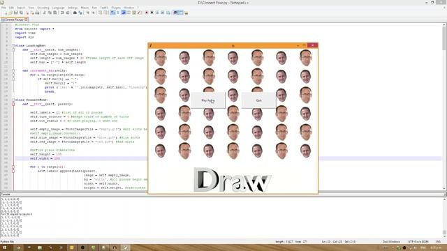 Connect Four in Python смотреть онлайн