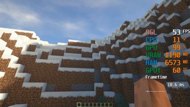 GeForce GTX 1050 ti -- AMD Ryzen 5 3600 -- Minecraft FPS Test SEUS смотреть онлайн