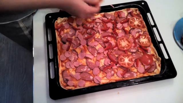 Как приготовить вкусную пиццу смотреть онлайн
