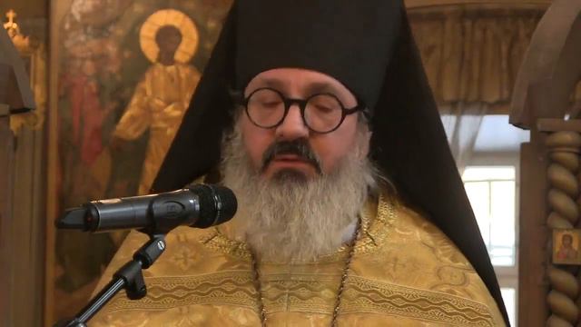 Проповедь на Литургии 23 02 2023 иером. Иоанн (Гуайта) смотреть онлайн