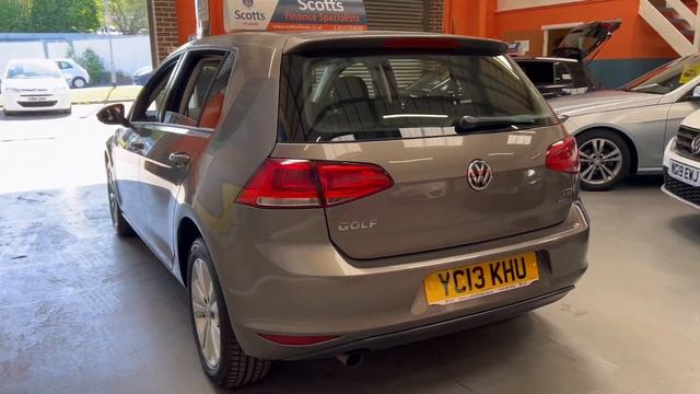 VOLKSWAGEN GOLF 1.6 SE TDI BLUEMOTION TECHNOLOGY 5 DOOR DIESEL GREY 0 TAX смотреть онлайн