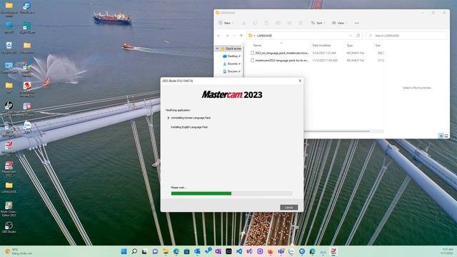 Mastercam 2023 - How to replace current language with new language | CAMWORLD смотреть онлайн