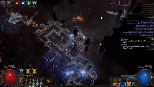 (dead in 3.24) Ball Lightning of Static Hierophant - 1 Div Challenge | PoE 3.23 Affliction смотреть онлайн