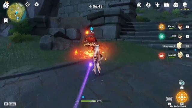When Its Raining and the bounty is a pyro abyss mage (Genshin Impact) смотреть онлайн