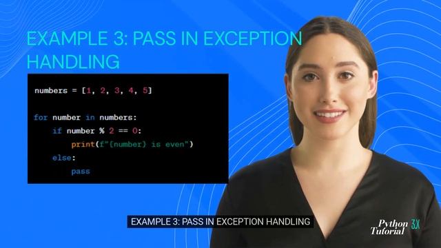 Python Pass Statements The Placeholder of Your Code смотреть онлайн