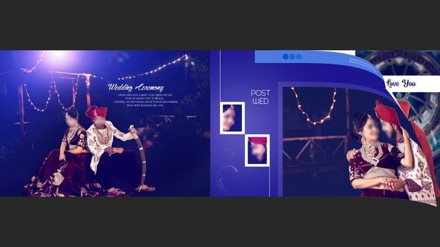 Adobe Photoshop PhotoBook wedding album DM design Free Download 2021 смотреть онлайн