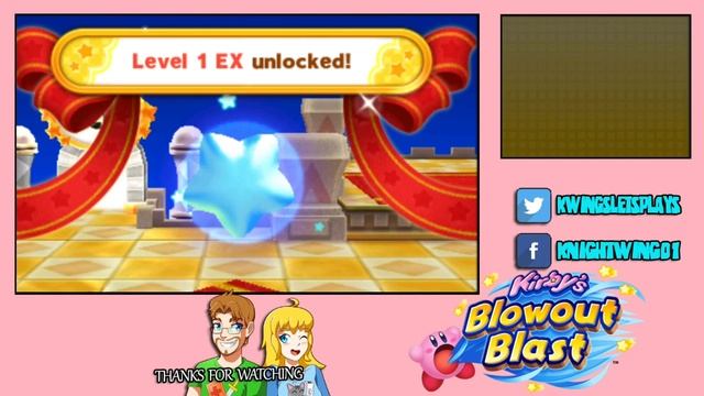 Kirby's Blowout Blast 3DS Walkthrough Part 1 & LVL 1 EX смотреть онлайн