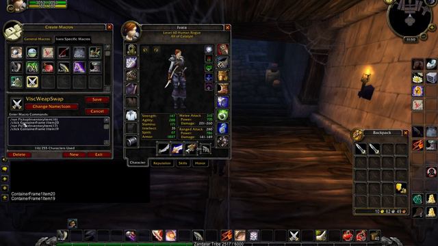 WoW Classic Viscidus Weapon Swap Macro смотреть онлайн