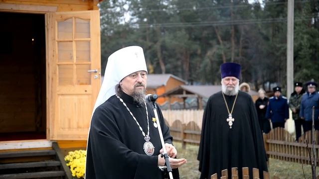 Освящение храма-часовни в честь святого апостола Андрея Первозванного. смотреть онлайн