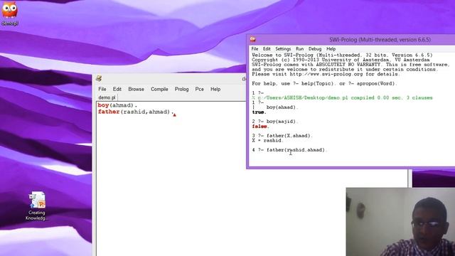 Creating Knowledge Base using PROLOG смотреть онлайн