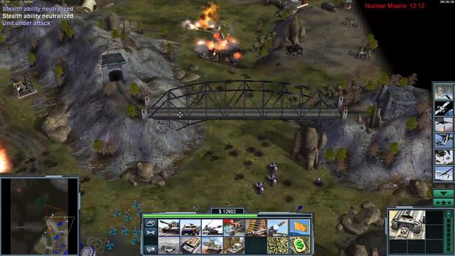 POWERFUL TANK GENERAL CHALLENGE!  (APOCALYPTIC MOD) Command And Conquer  Generals Zero Hour 2024
