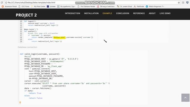 Flask, a micro web framework смотреть онлайн
