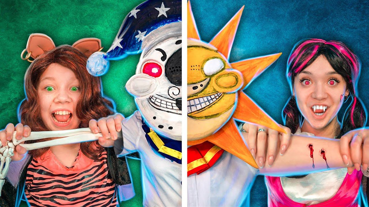 Moondrop Is Boyfriend Of Werewolf-Xenia, And Sundrop Is Boyfriend Of Vampire-girl!