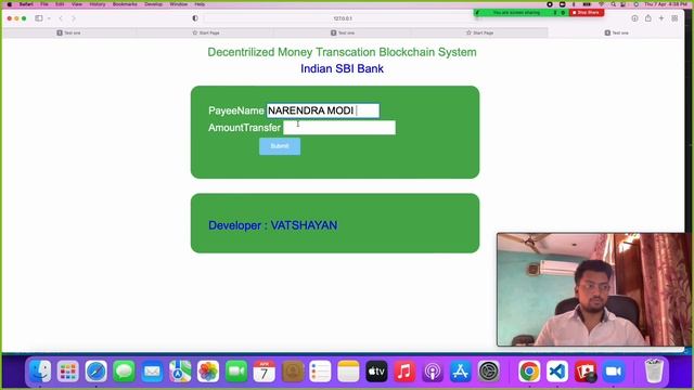 Decentrilized Blockchain Money Transaction Project || Final Year Blockchain Project смотреть онлайн
