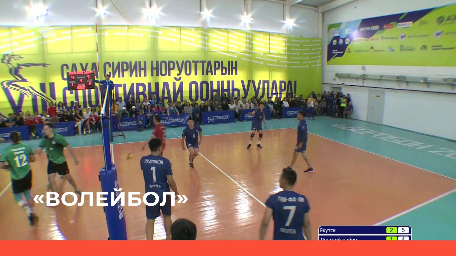 «Волейбол» мужчины 2 часть полуфинал (08.07.22)