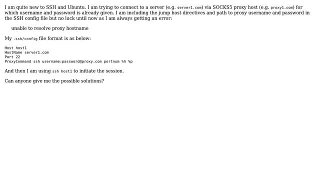 Could Not Resolve Hostname, Temporary Failure In Name Resolution