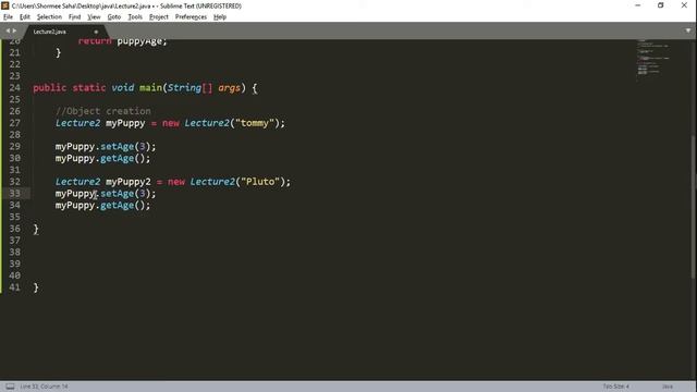 Object-Oriented Programming Lab 3 | Java program, class, object, Scanner Class, Simple program смотреть онлайн