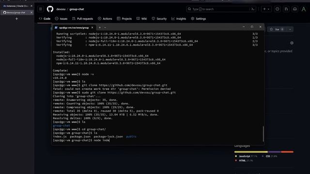 Deploying Full-Stack Node.js app to Oracle Cloud | DEV смотреть онлайн