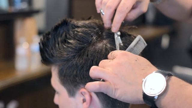 Mens Haircut & Hairstyle | Short Textured Quiff Hair Tutorial